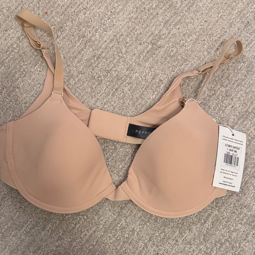 Pepper Tan Women's Bra 36B